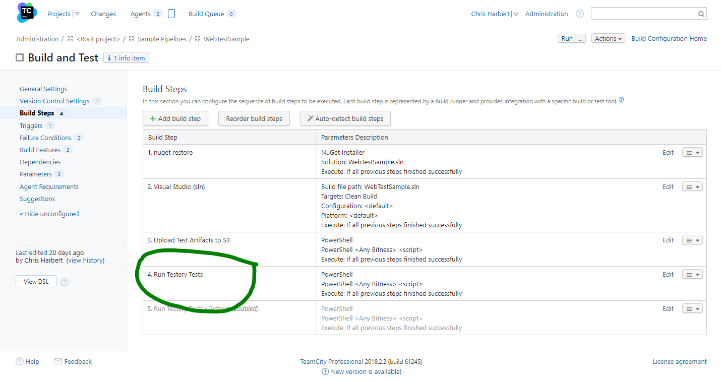 How To Trigger a SpecFlow Testery Run from TeamCity